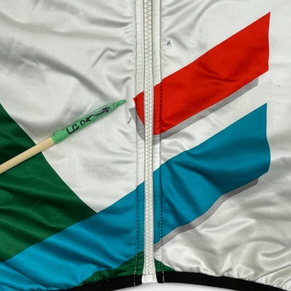 Nalini 90's Credit Agricole Insulated Winter Cold Cycling Jacket Jersey Men's M - Picture 5 of 11